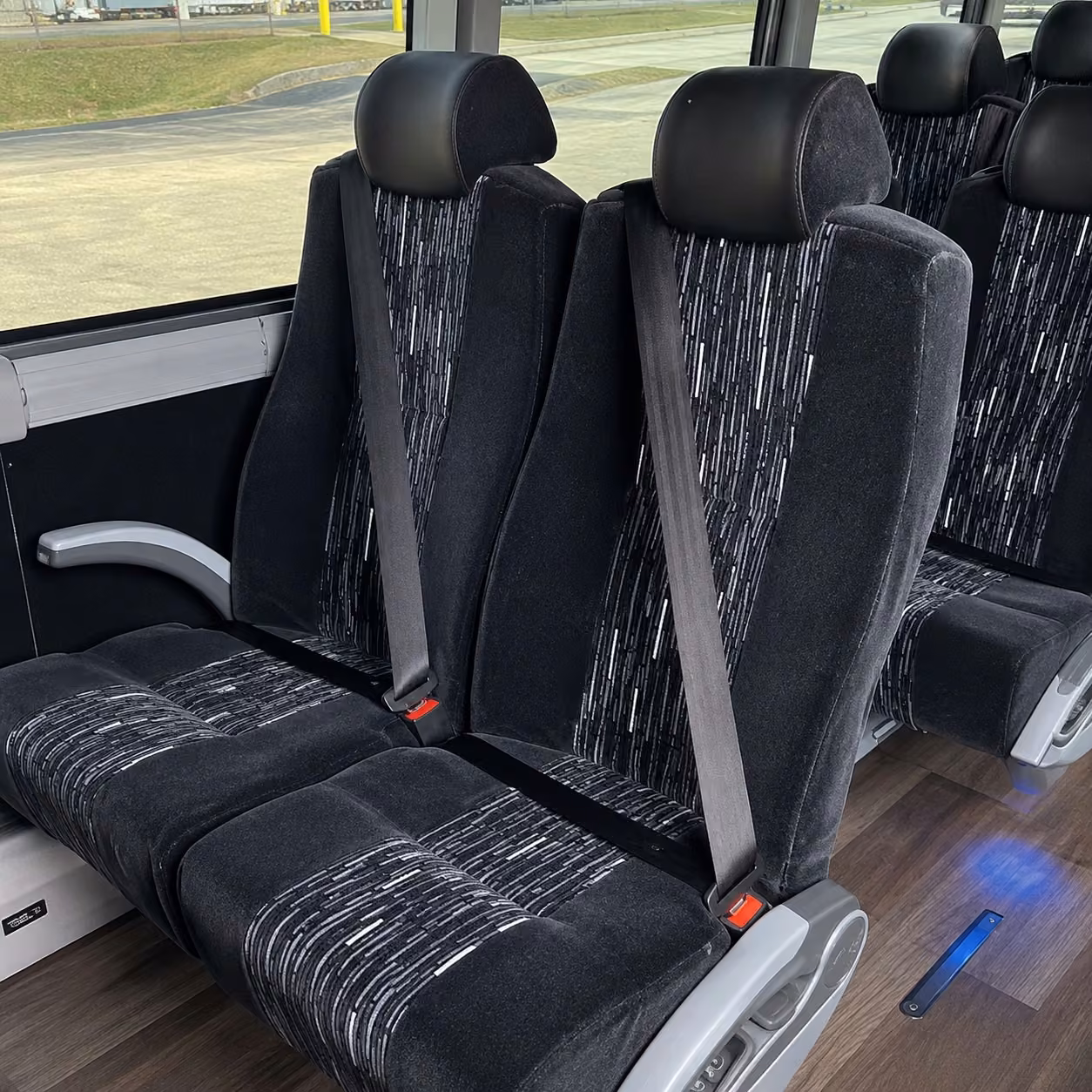 philadelphia charter bus interior